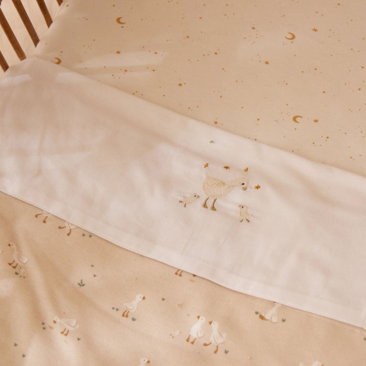 LITTLE DUTCH. Bassinet summer blanket Little Goose 70x100