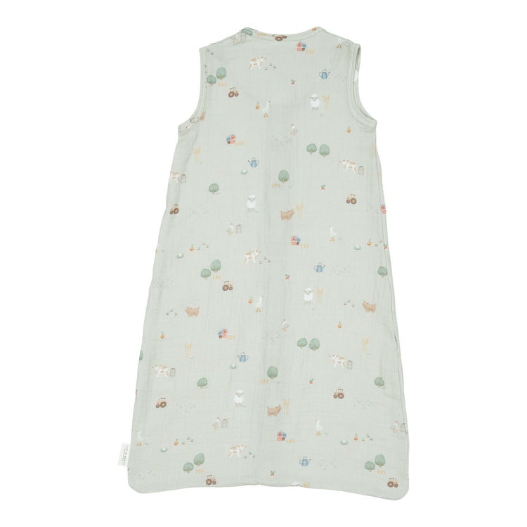 LITTLE DUTCH. Summer sleeping bag muslin Little Farm 110cm