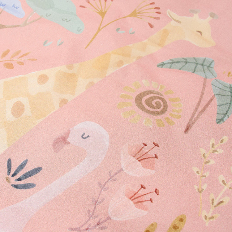 LITTLE DUTCH. Duvet cover Blooming Safari 120x150