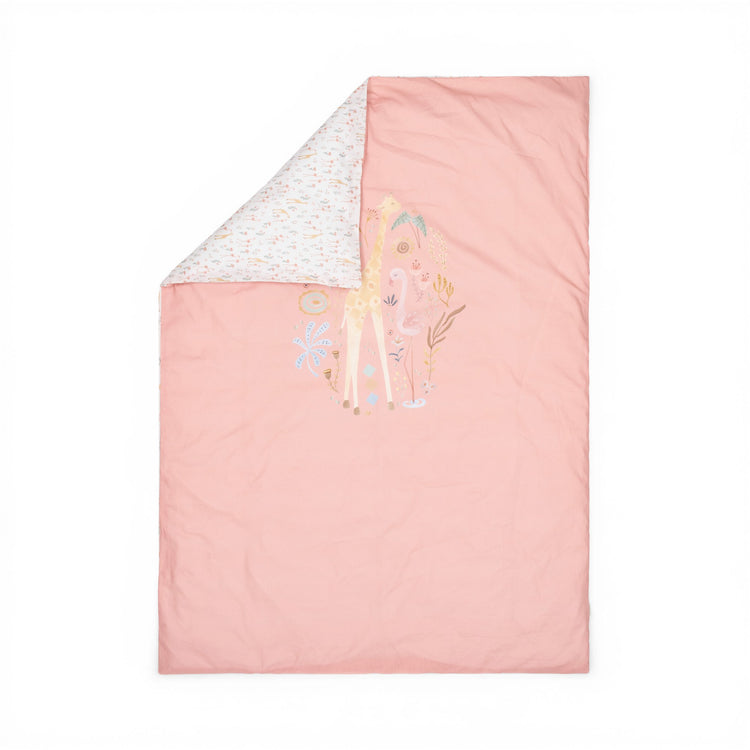 LITTLE DUTCH. Duvet cover Blooming Safari 120x150