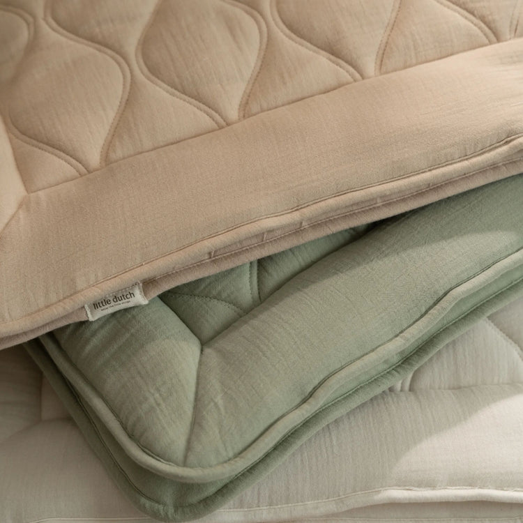 LITTLE DUTCH. Υφασμάτινο στρώμα δραστηριοτήτων Pure Soft Beige