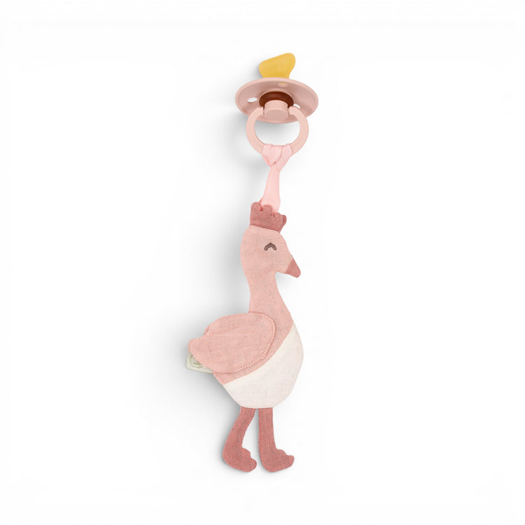 LITTLE DUTCH. Pacifier Cloth Flamingo