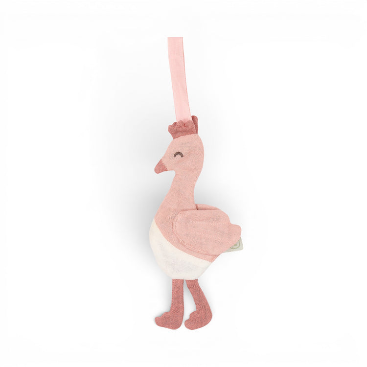 LITTLE DUTCH. Pacifier Cloth Flamingo