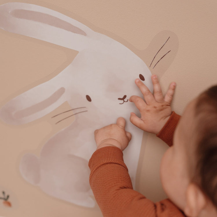 LITTLE DUTCH. Σετ 3 αυτοκόλλητα τοίχου Baby Bunny