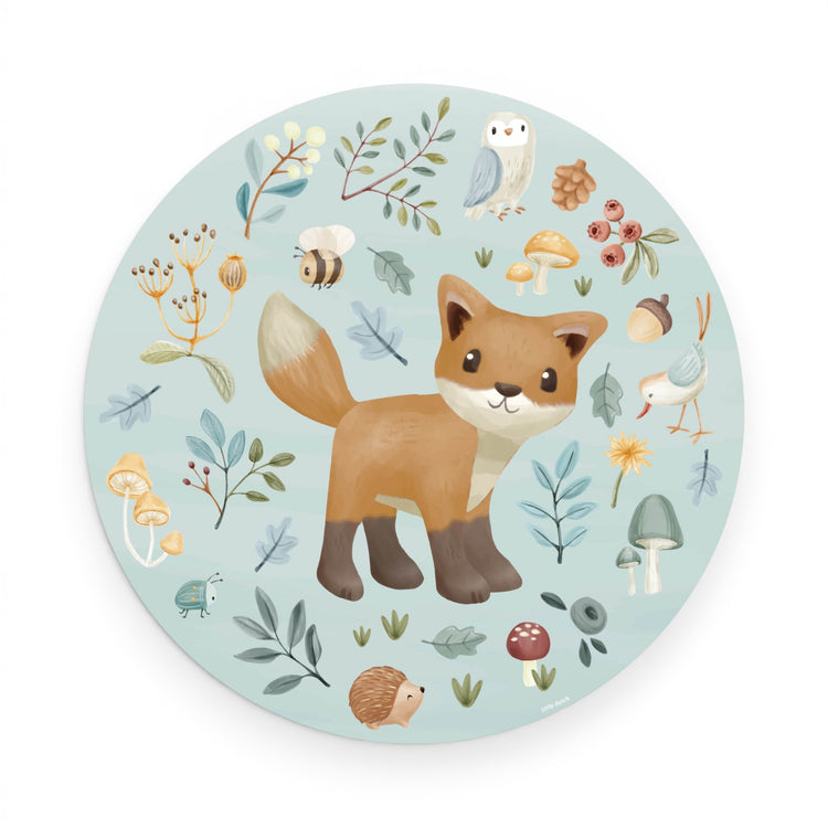 LITTLE DUTCH. Wallpaper circle Forest Wonders