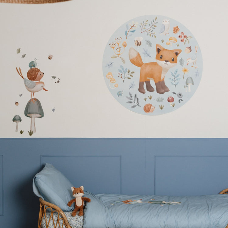 LITTLE DUTCH. Wallpaper circle Forest Wonders
