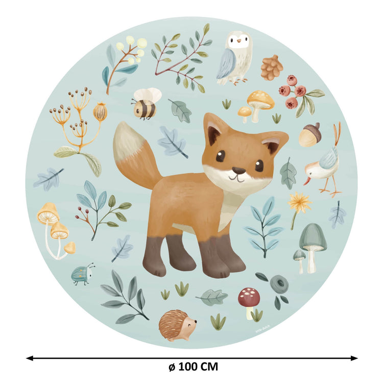 LITTLE DUTCH. Wallpaper circle Forest Wonders