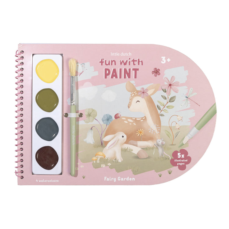 LITTLE DUTCH. Paint Book Fairy Garden