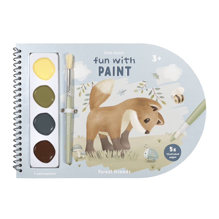 LITTLE DUTCH. Paint Book Forest Friends