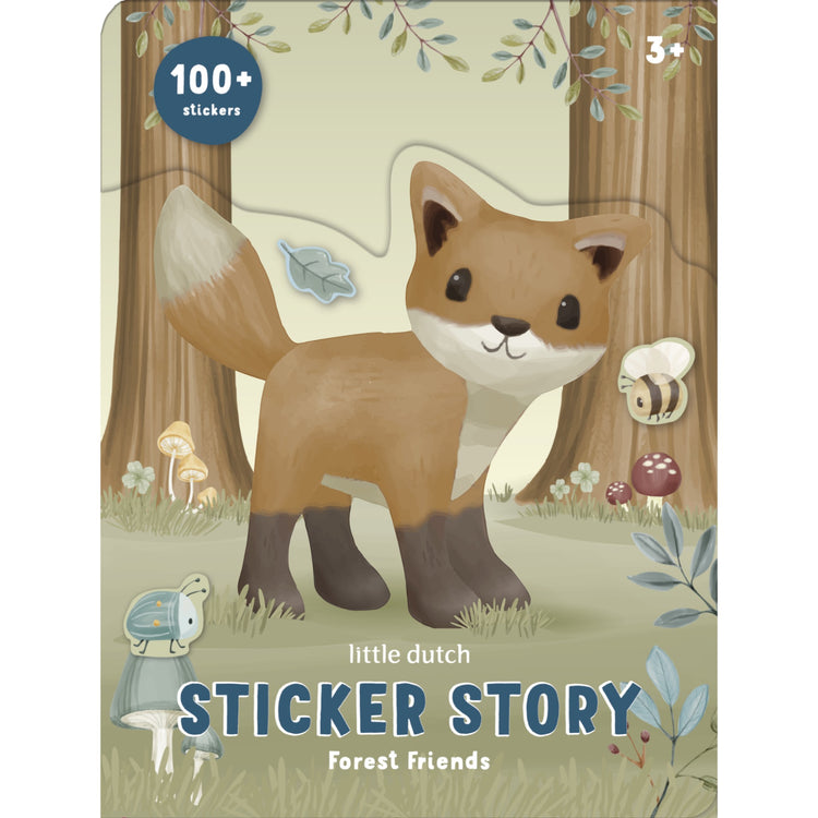 LITTLE DUTCH. Sticker set Forest Friends