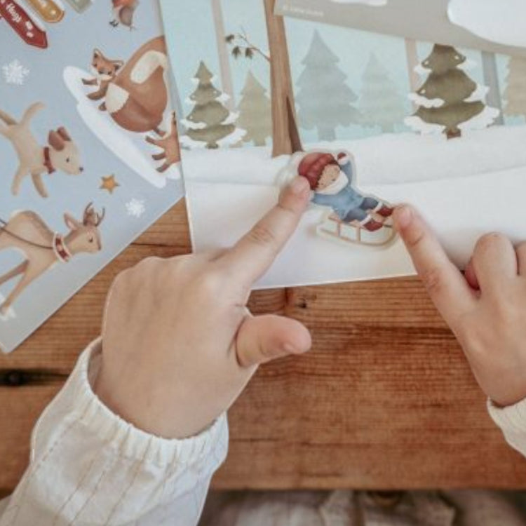 LITTLE DUTCH. Sticker story Christmas