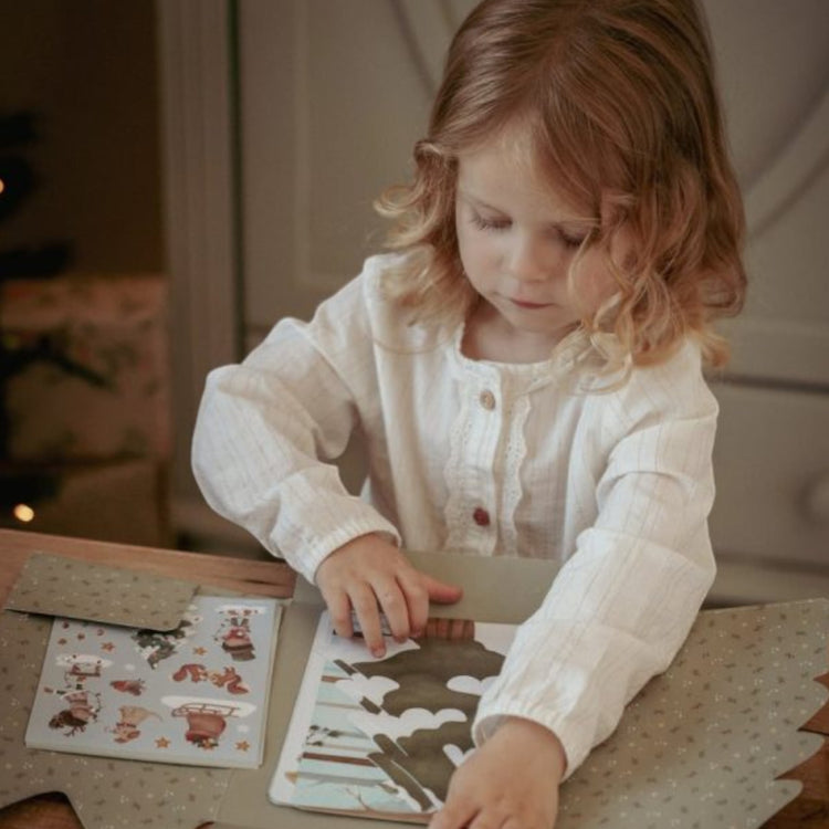 LITTLE DUTCH. Sticker story Christmas