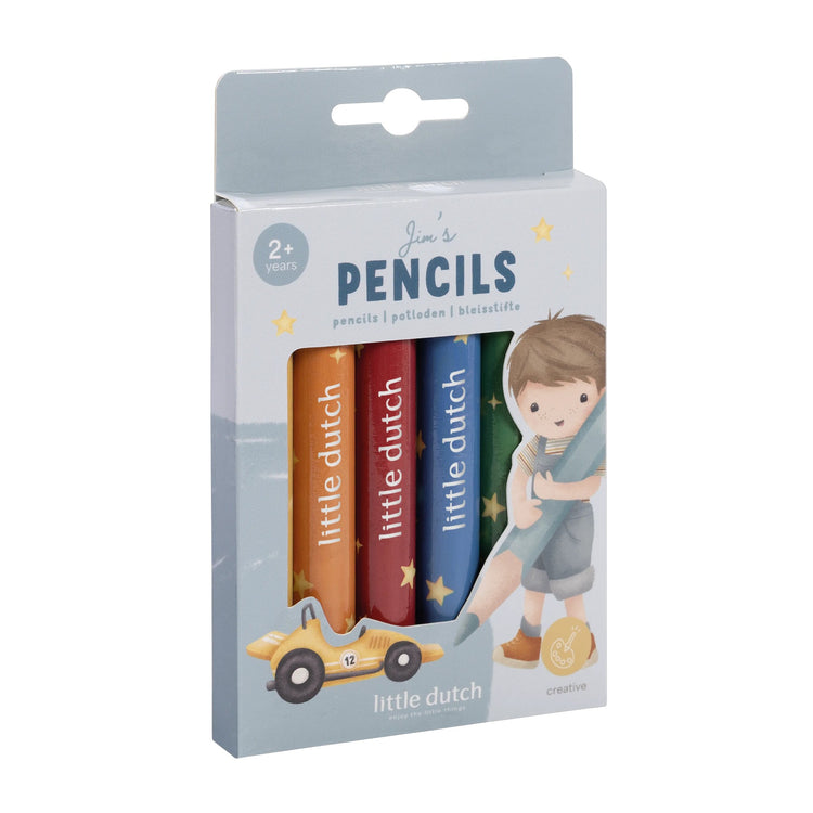 LITTLE DUTCH. Wooden pencils Jim