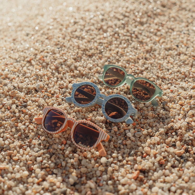 LITTLE DUTCH. Παιδικά γυαλιά ηλίου UV 400 Ocean Brown Stripes