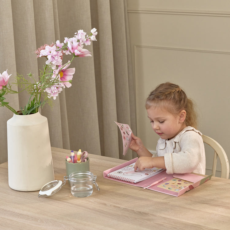 LITTLE DUTCH. Paint set Rosa Fairy Garden