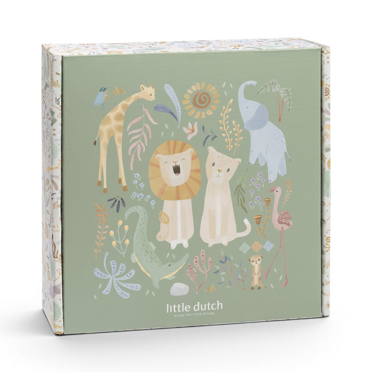 LITTLE DUTCH. Creativity box XL Safari Friends