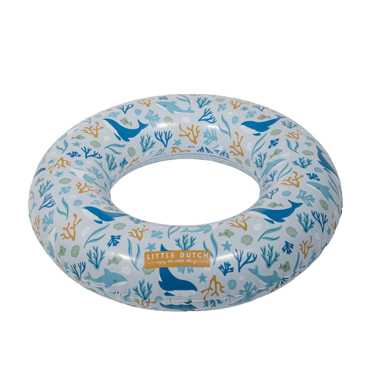 LITTLE DUTCH. Swim Ring Ocean Dreams Blue 50cm