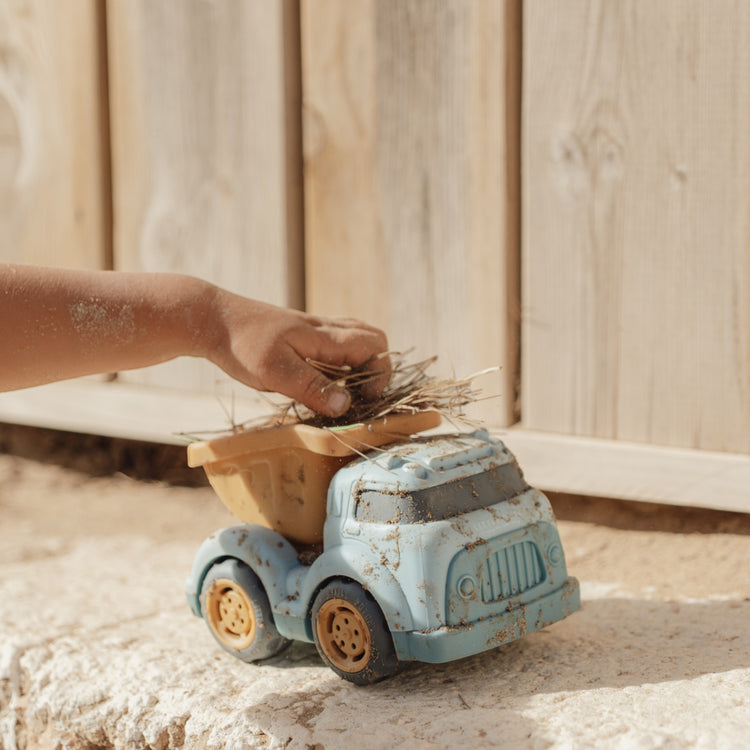 LITTLE DUTCH. Dump Truck Ocean Dreams Blue 17cm (New)