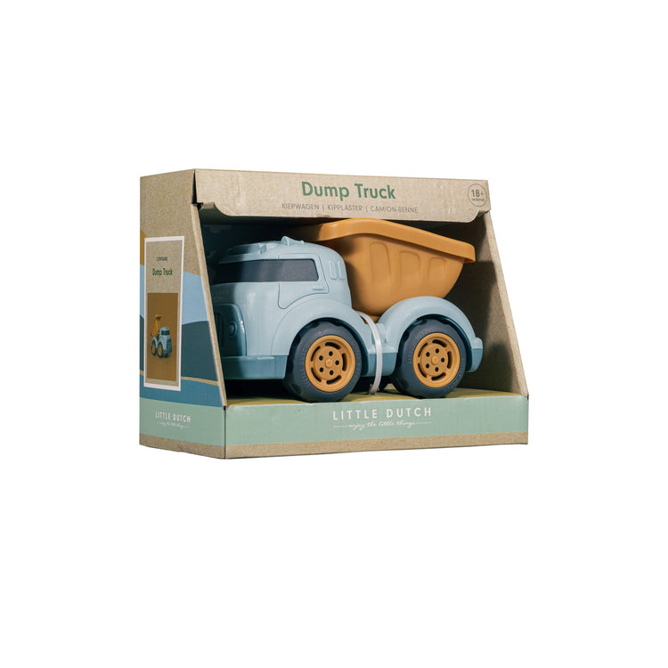 LITTLE DUTCH. Dump Truck Ocean Dreams Blue 17cm (New)