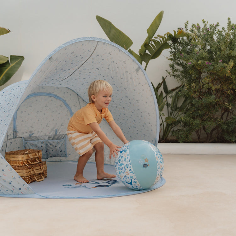 LITTLE DUTCH. Beach Tent Ocean Dreams Blue (New)
