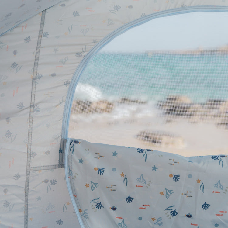 LITTLE DUTCH. Beach Tent Ocean Dreams Blue (New)