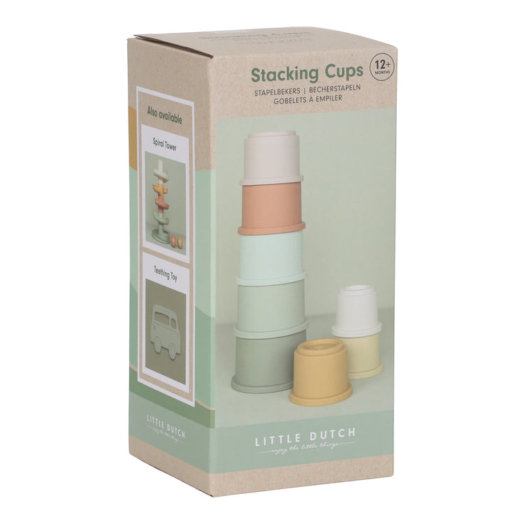 LITTLE DUTCH. Stacking Cups Unisex (NEW)