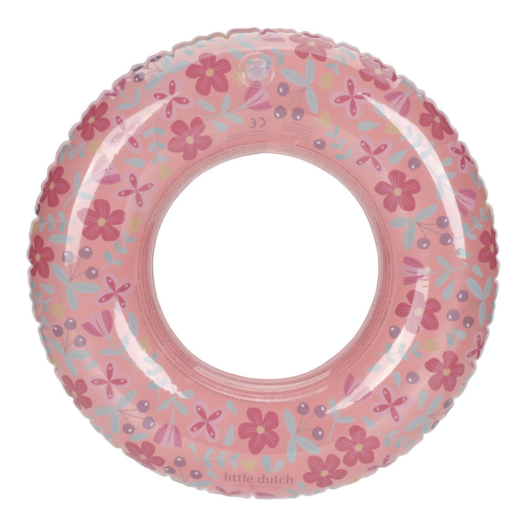 LITTLE DUTCH. Pink Flowers Swimming ring 50cm (New)