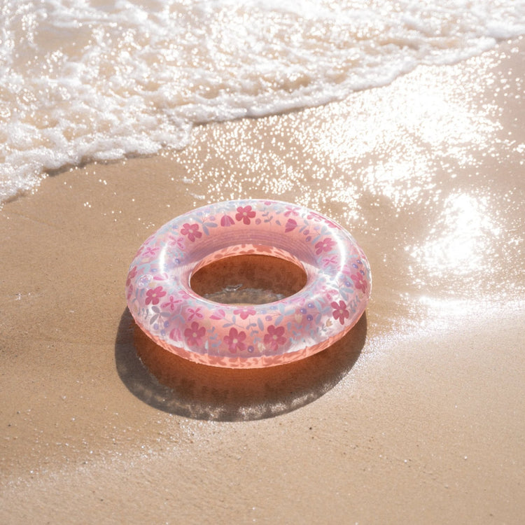 LITTLE DUTCH. Pink Flowers Swimming ring 50cm (New)