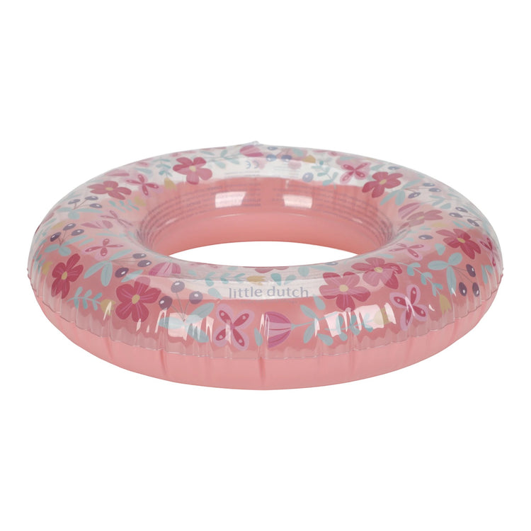 LITTLE DUTCH. Pink Flowers Swimming ring 50cm (New)