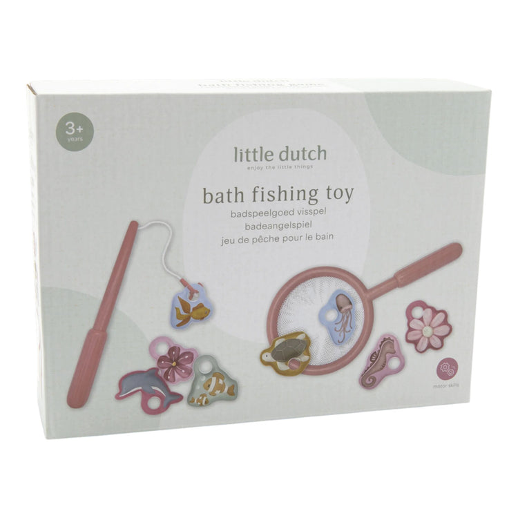 LITTLE DUTCH. Bath Fishing Toy Pink