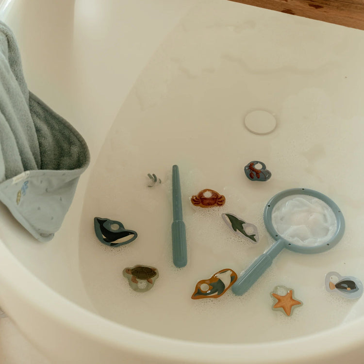 LITTLE DUTCH. Bath Fishing Toy Blue