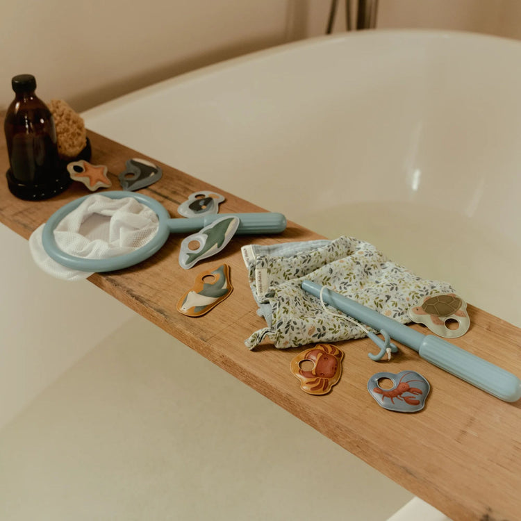 LITTLE DUTCH. Bath Fishing Toy Blue