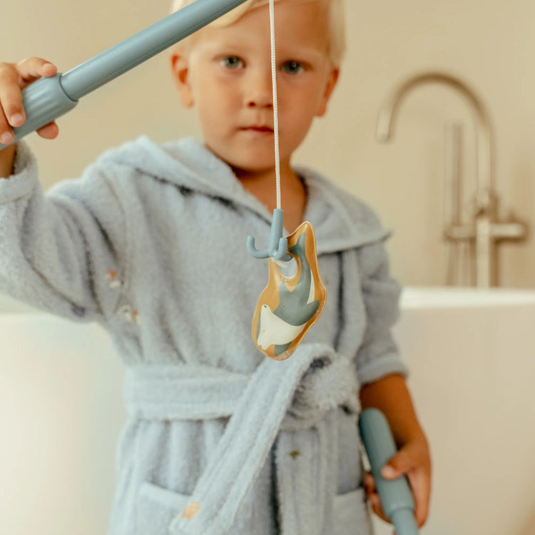 LITTLE DUTCH. Bath Fishing Toy Blue