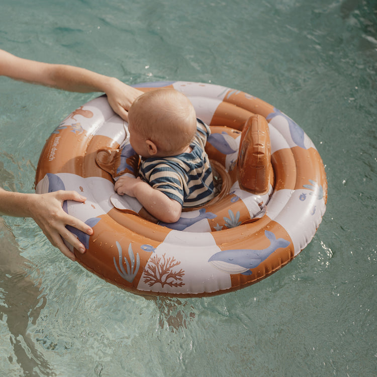 LITTLE DUTCH. Βρεφικό σωσίβιο Ocean World Μπλε