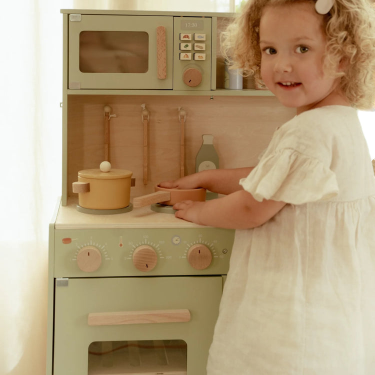 LITTLE DUTCH. Wooden play kitchen Mint FSC