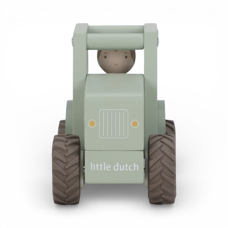 LITTLE DUTCH. Ξύλινο παιχνίδι τρακτέρ FSC