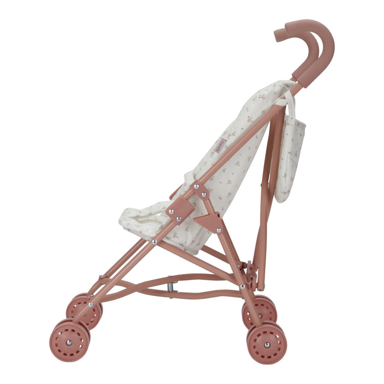LITTLE DUTCH. Metal Doll Stroller - pink