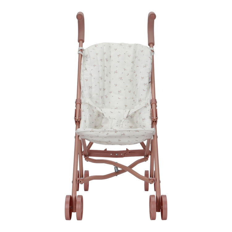 LITTLE DUTCH. Metal Doll Stroller - pink