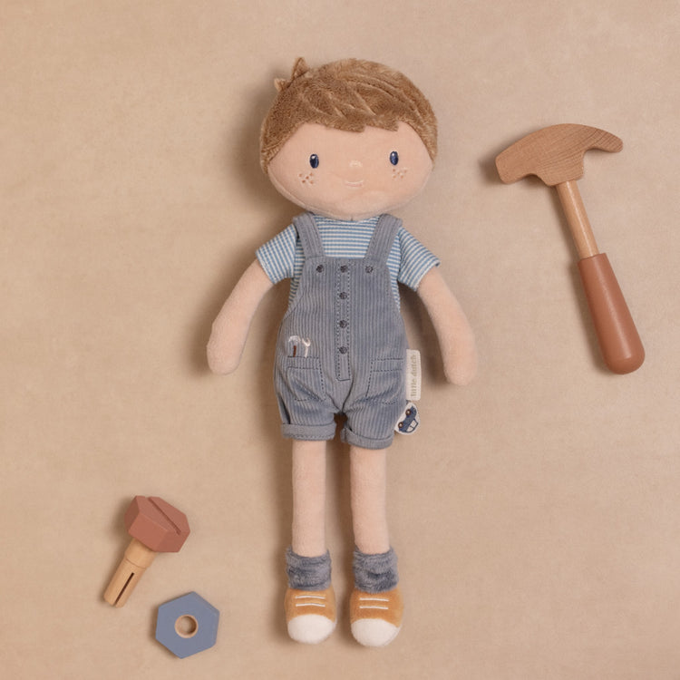 LITTLE DUTCH. Cuddle doll Jim 35cm Updated