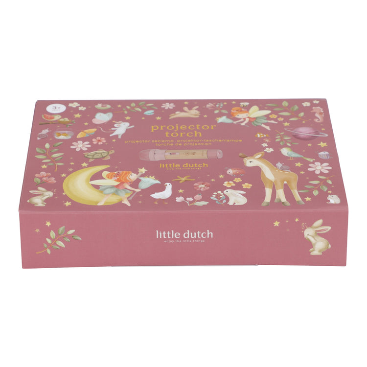 LITTLE DUTCH. Stories projector torch - Pink