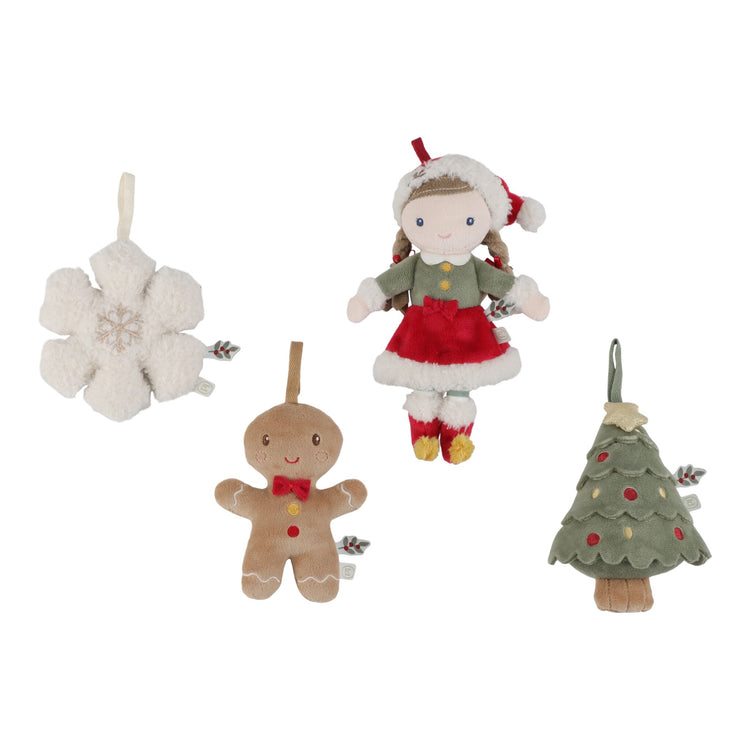 LITTLE DUTCH. Rosa Christmas pendants GRS