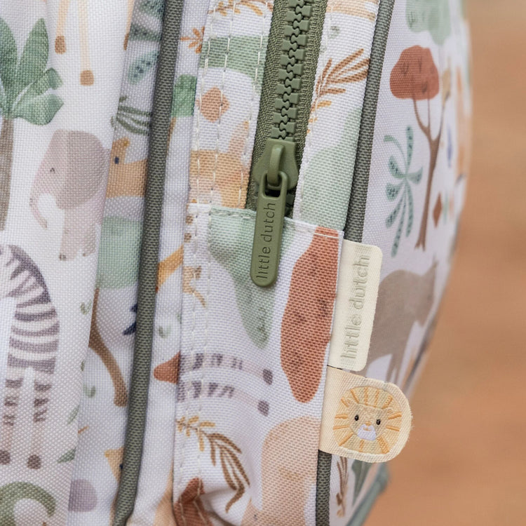 LITTLE DUTCH. Backpack large Safari Friends