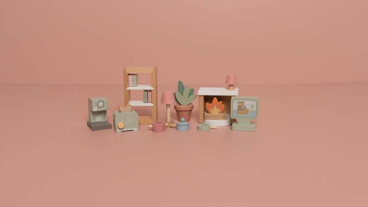 LITTLE DUTCH. Dollhouse furniture expansion set FSC
