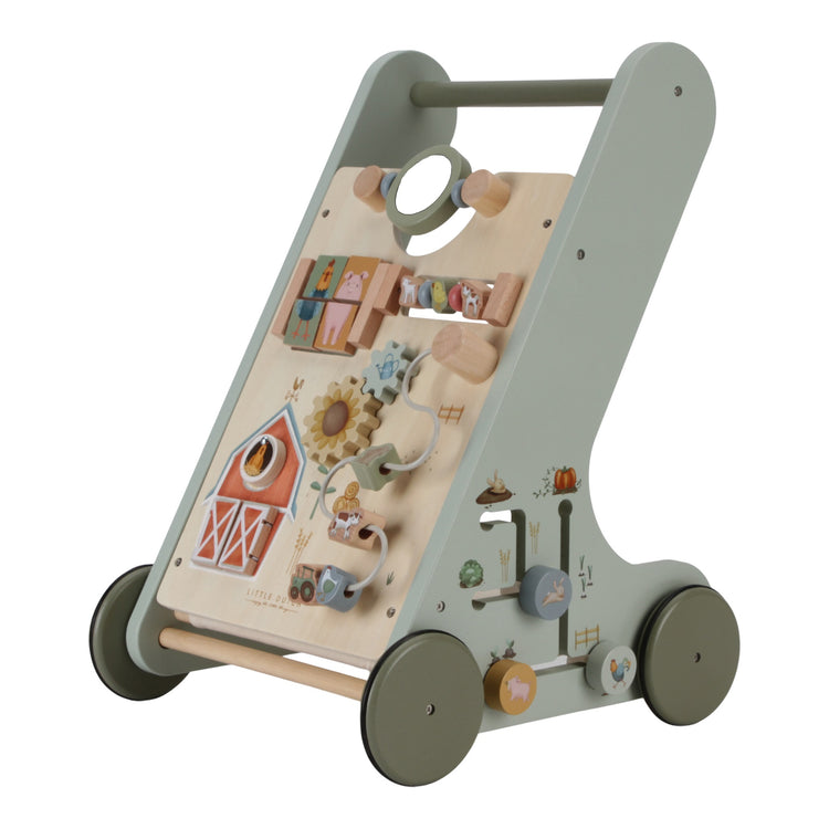 LITTLE DUTCH. Multi-activity Baby Walker Little Farm FSC