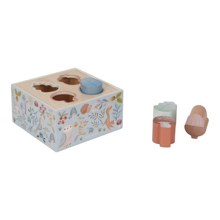 LITTLE DUTCH. Shape Sorter Forest Friends FSC
