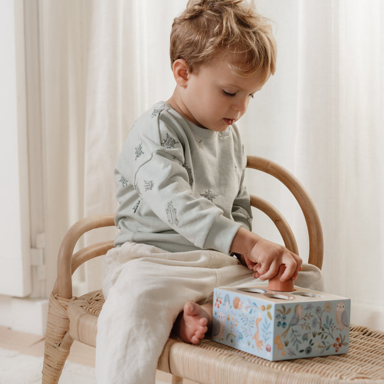 LITTLE DUTCH. Shape Sorter Forest Friends FSC