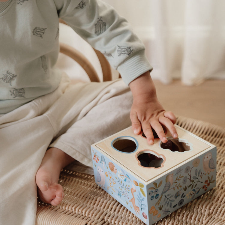 LITTLE DUTCH. Shape Sorter Forest Friends FSC