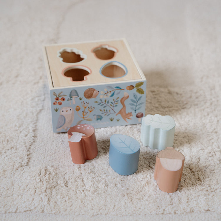 LITTLE DUTCH. Shape Sorter Forest Friends FSC