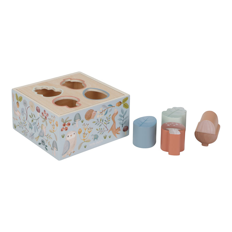 LITTLE DUTCH. Shape Sorter Forest Friends FSC