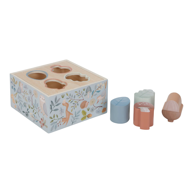 LITTLE DUTCH. Shape Sorter Forest Friends FSC